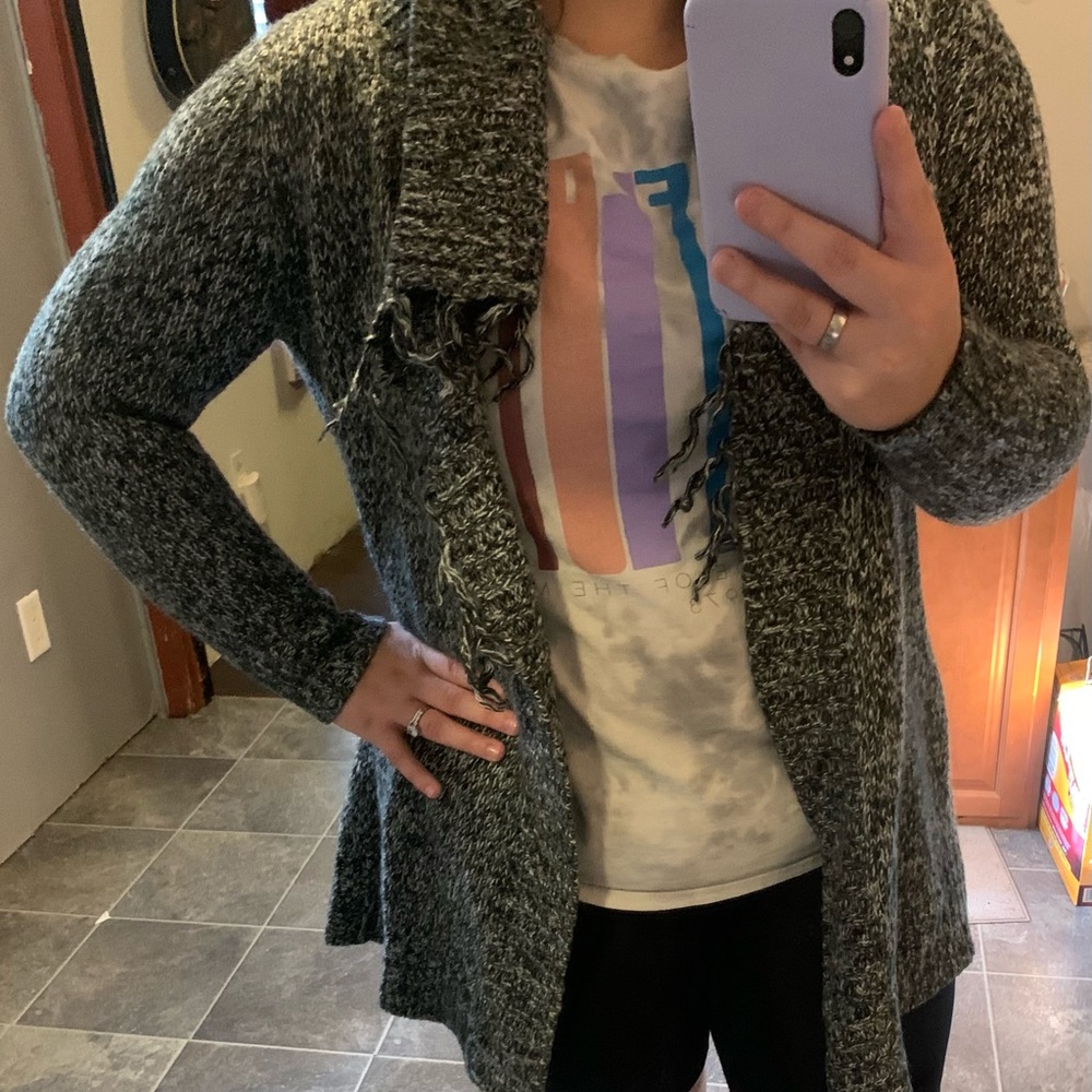 Grey Cardigan